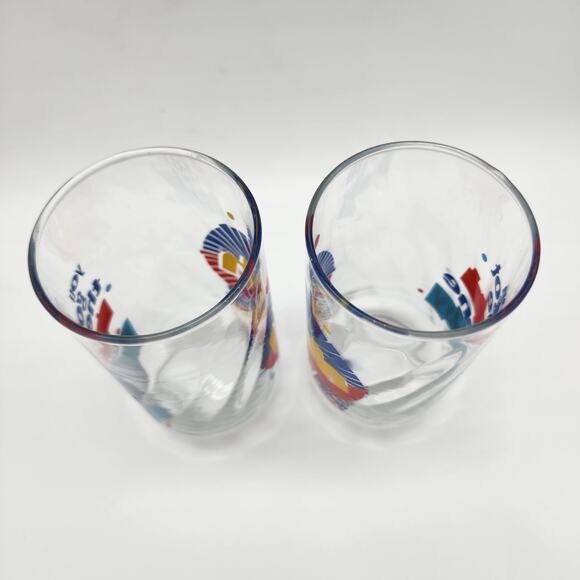Vtg Diet Pepsi Drinking Glasses Set of 2 You Got The Right One Ray Charles Retro - Picture 4 of 10